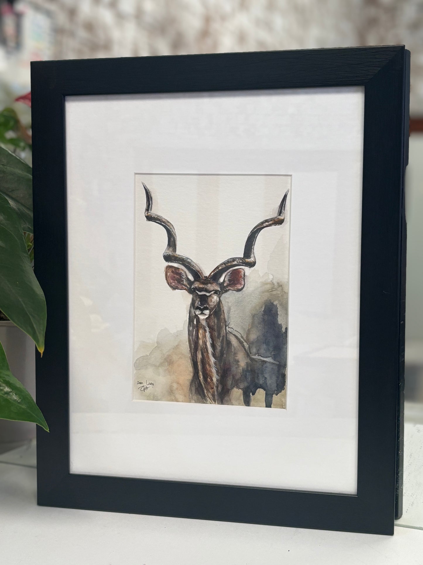 Kudu watercolour