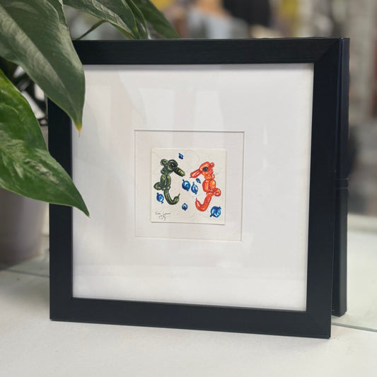 Miniature Balloon Animal Seahorses