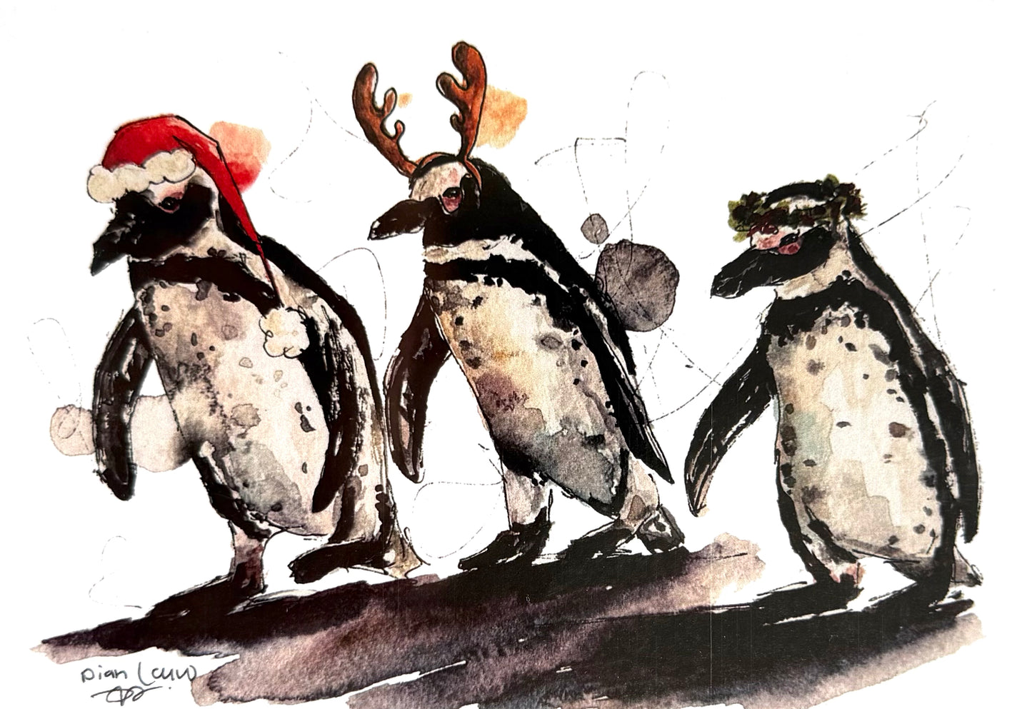 Christmas 3 amigo’s penguins
