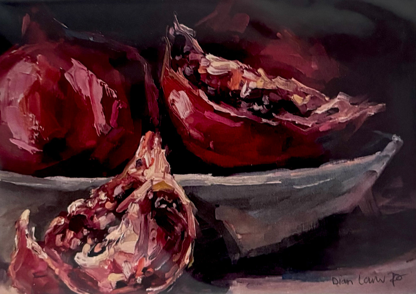 Oil pomegranate