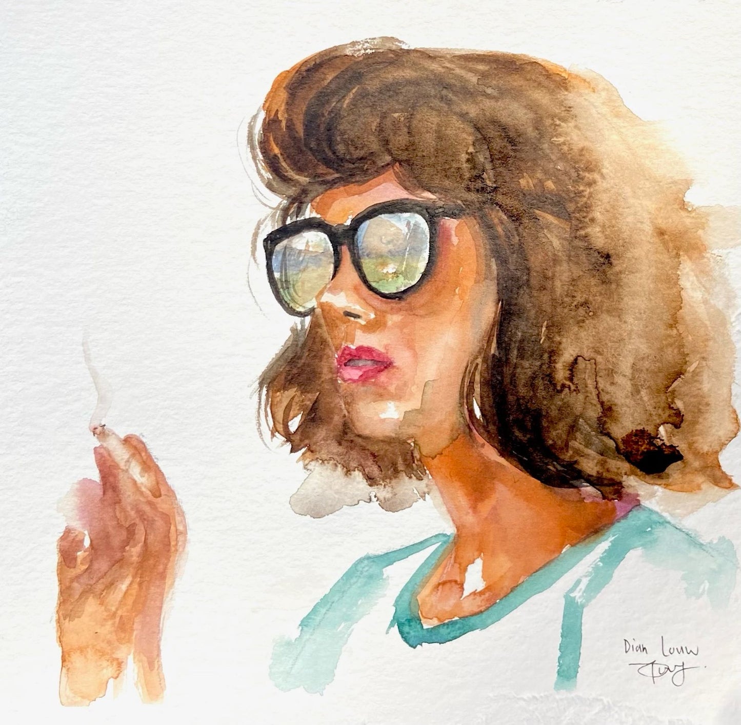 Woman Smoking