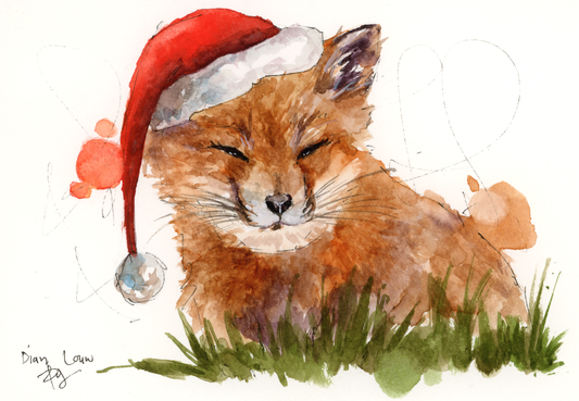 Christmas fox