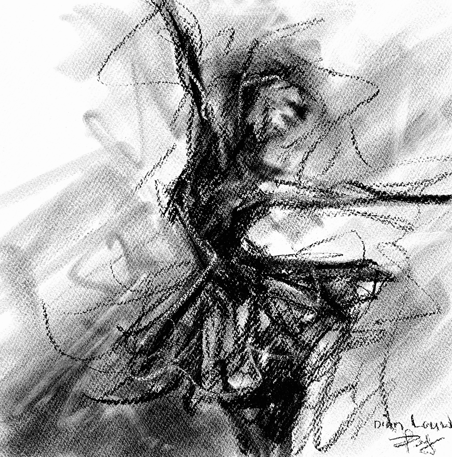 Ballet Charcoal#1