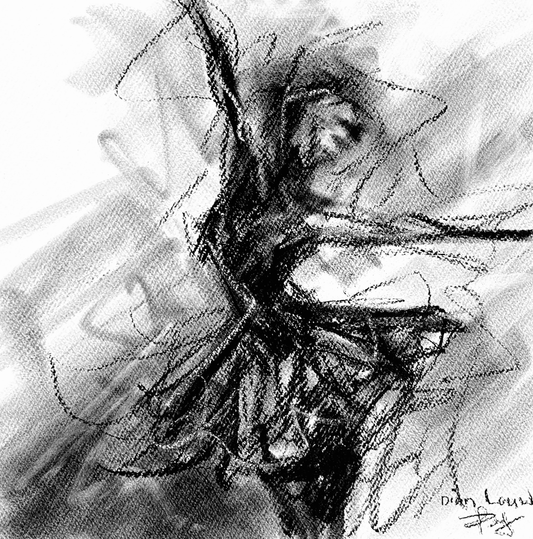 Ballet Charcoal#1