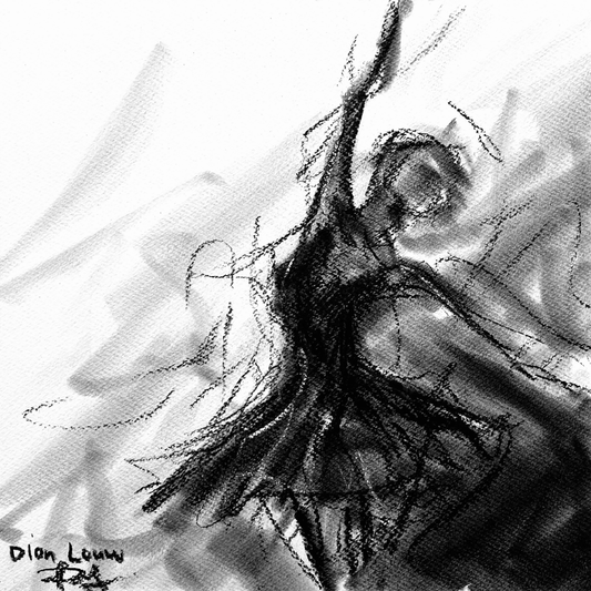 Ballet Charcoal#4