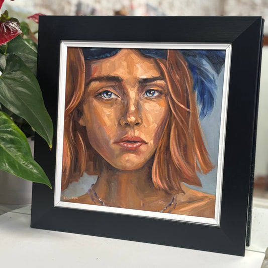 After party oil painting