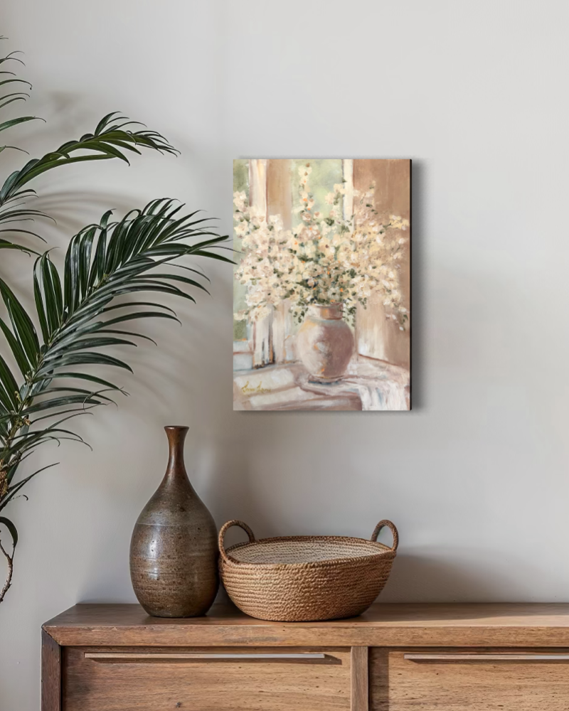 Bouquet by the window