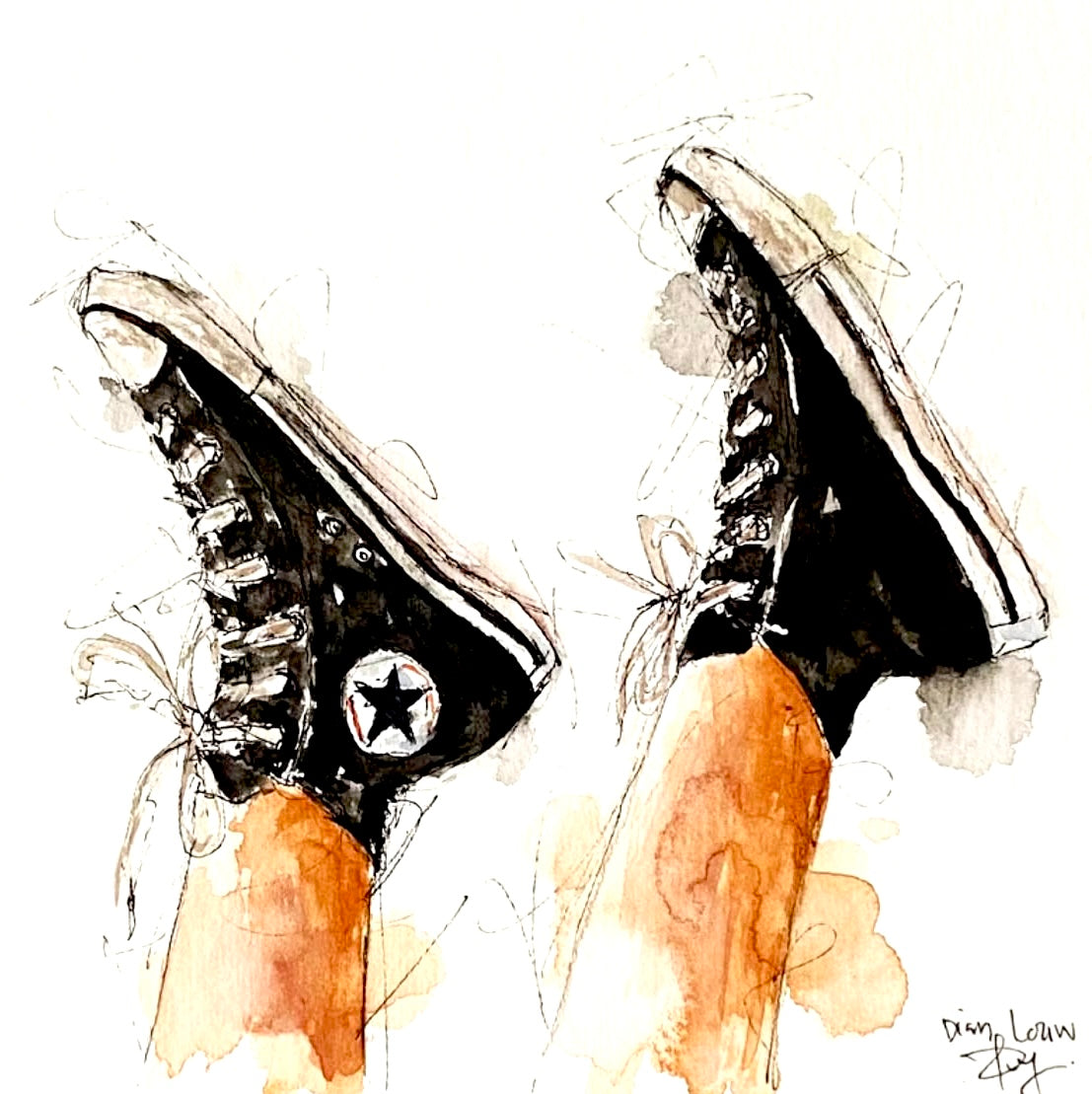 Black Converse (All stars) #2