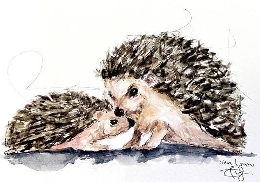 Two Hedgehogs