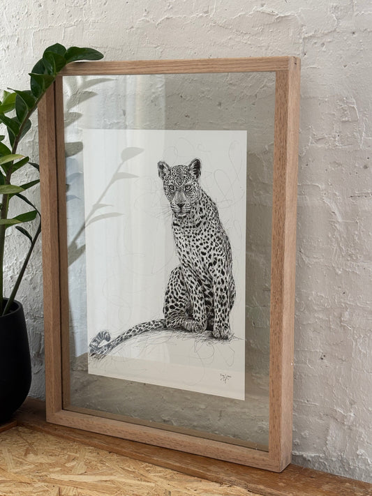 Bespoke Pen sketch (leopard)