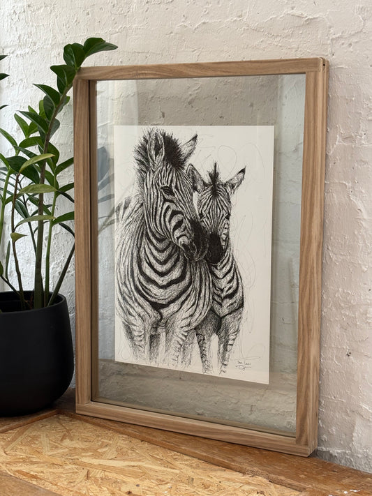 Bespoke Pen sketch (zebra)