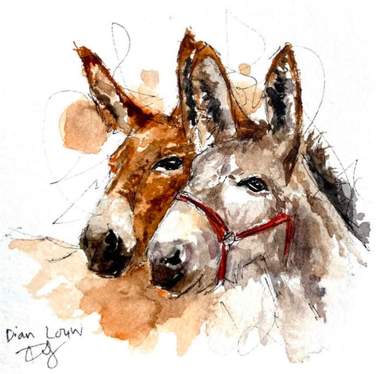 Two side Donkeys