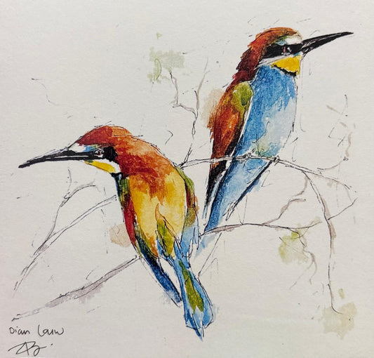 European bee-eaters