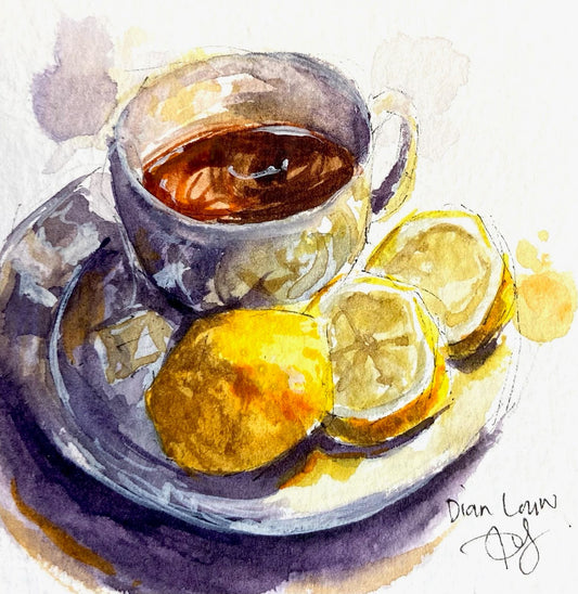 Tea and lemons