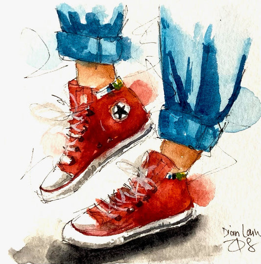 Red Converse (All stars)